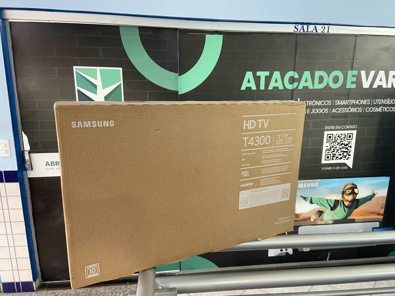 TV Samsung 32 polegadas HD T4300 - Foto 4