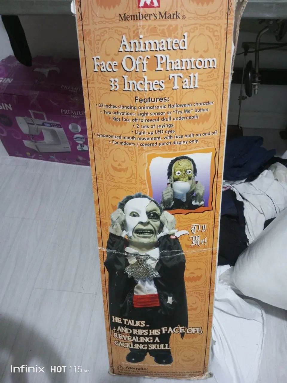 Boneco Halloween PROMOÇÃO ATE FINAL de mês 