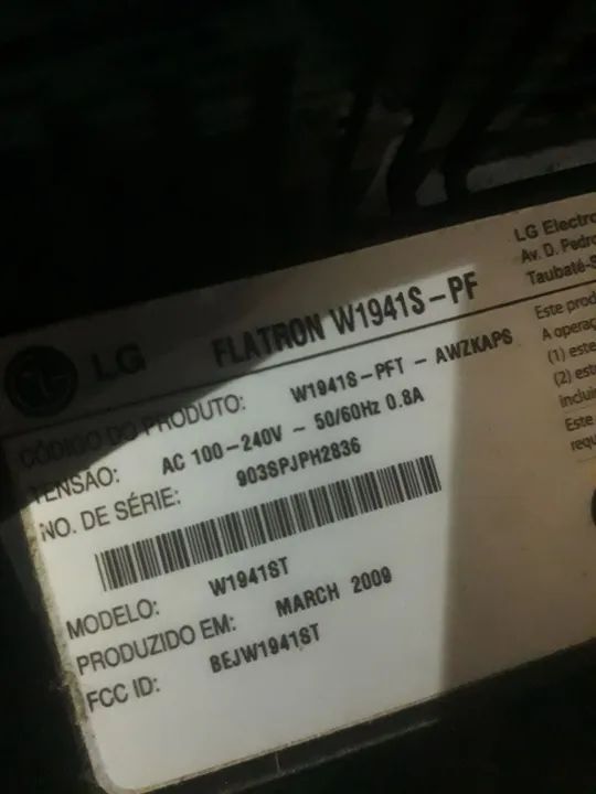 2 monitores para conserto ou retirada de peças  - Foto 5