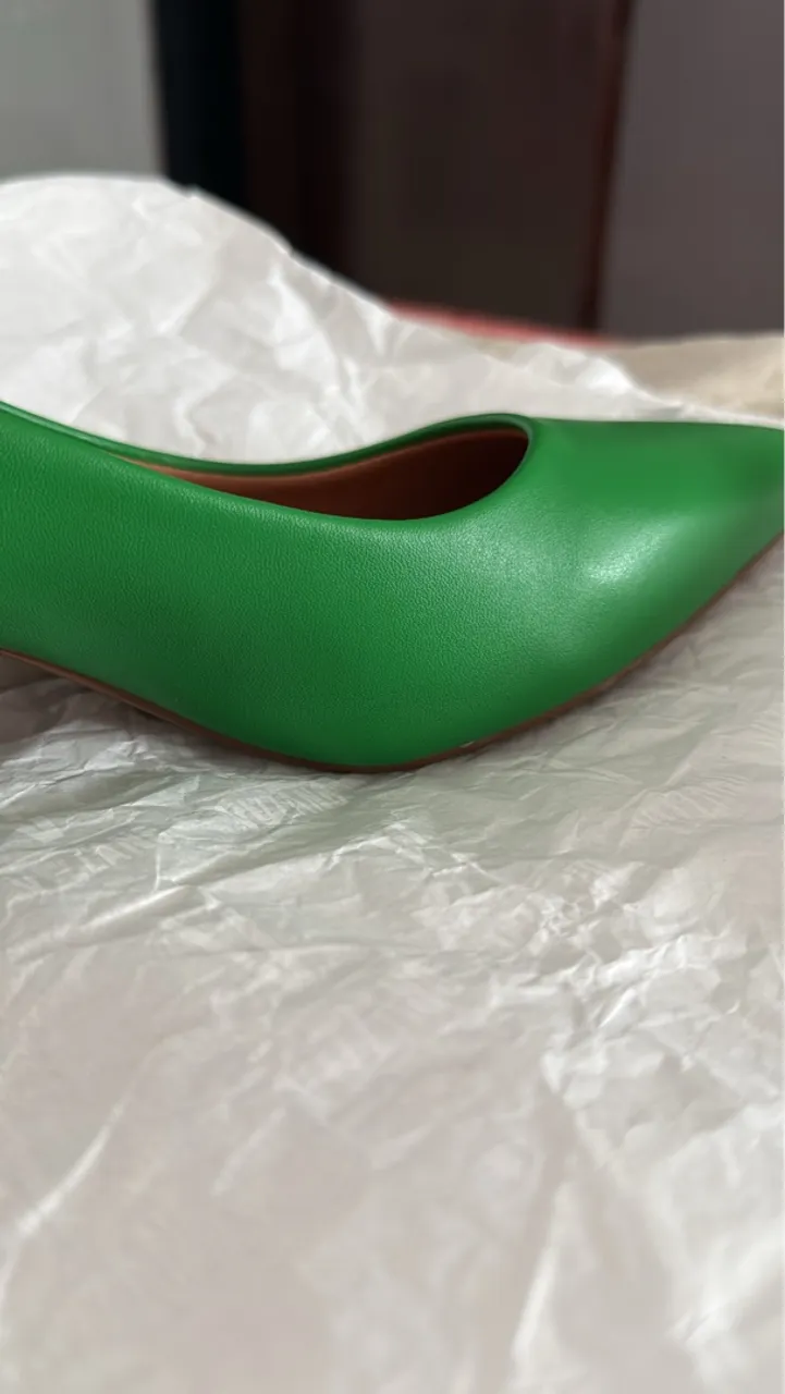 Scarpin Verde Vizzano
