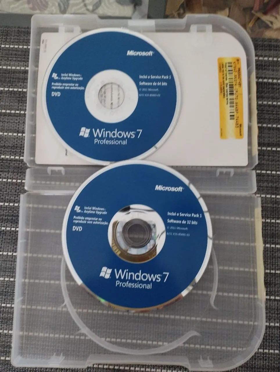 Windows 7 Professional 32 e 64 bits