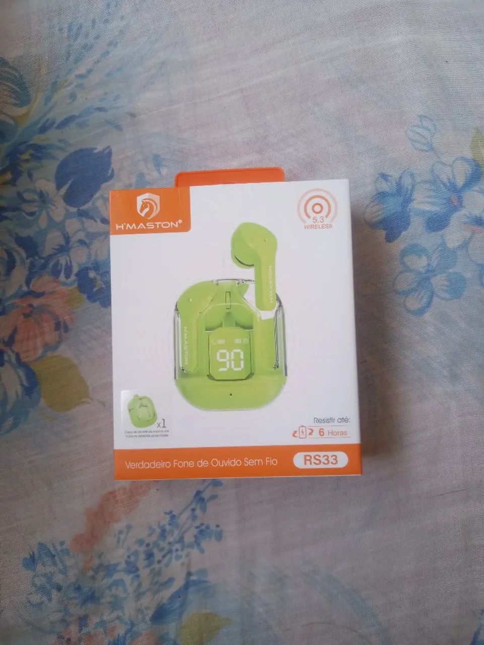 Fone de ouvido via bluetooth 64312834353283120