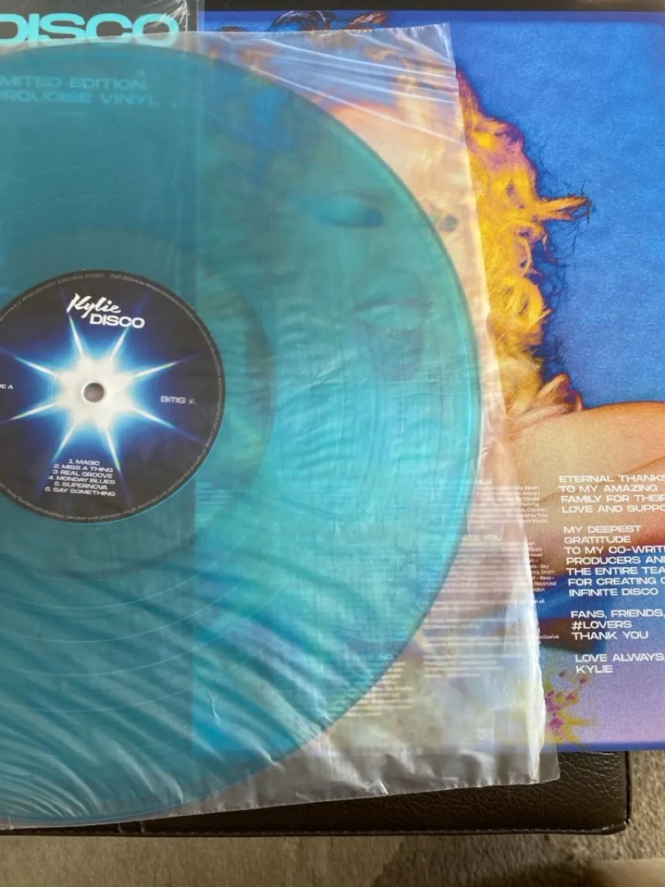 Disco - Kylie Minogue - Vinil Turquesa Ed. Limitada - Foto 3