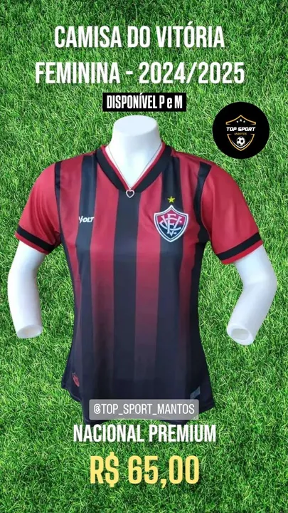 Camisa do Vitória Feminina