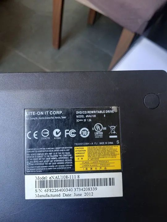 Gravador de DVD Externo Lite-On - Foto 3
