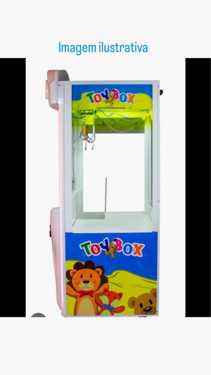 Grua de Pelúcia Maquina de Pelúcia Vending Machine - Foto 3