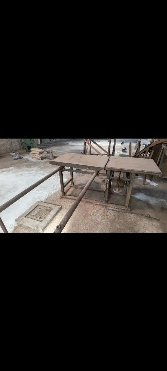 Serra circular esquadrejadeira motor 3cv máquinas para marcenaria LEIA O ANÚNCIO 