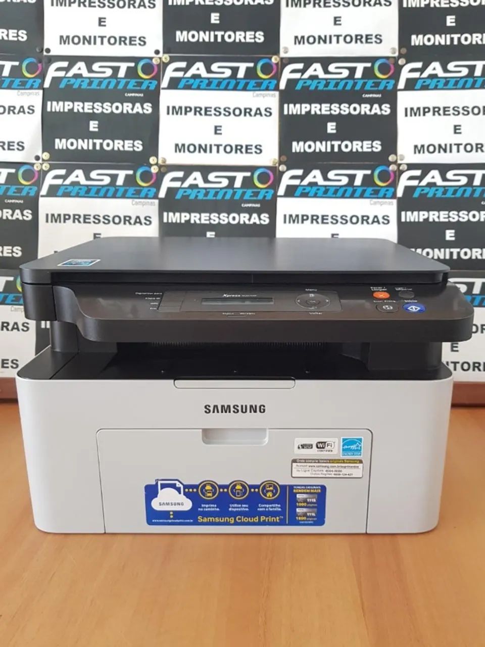 Impressora multifuncional laser wifi M2070w 110v - Foto 2