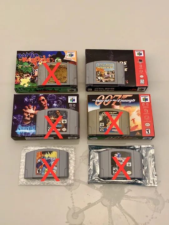 Jogos Originais Nintendo 64 e Repros - Foto 3
