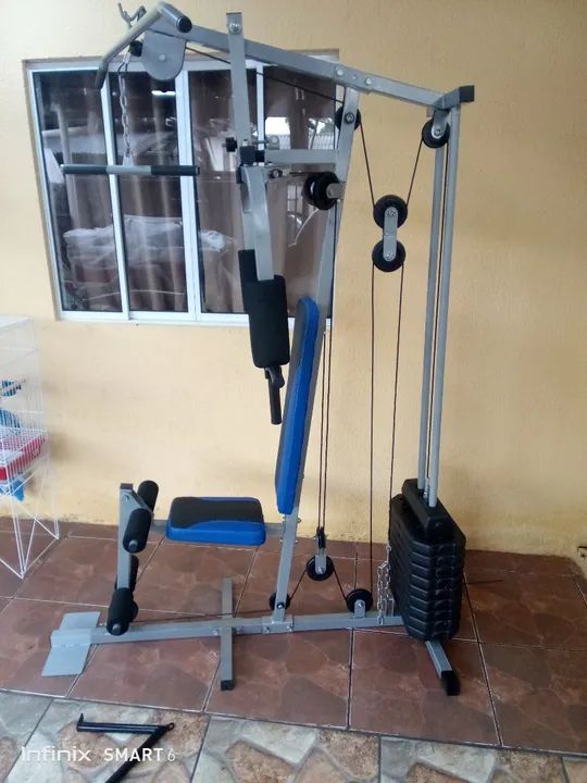 Estação de musculação completa entrego  - Foto 5