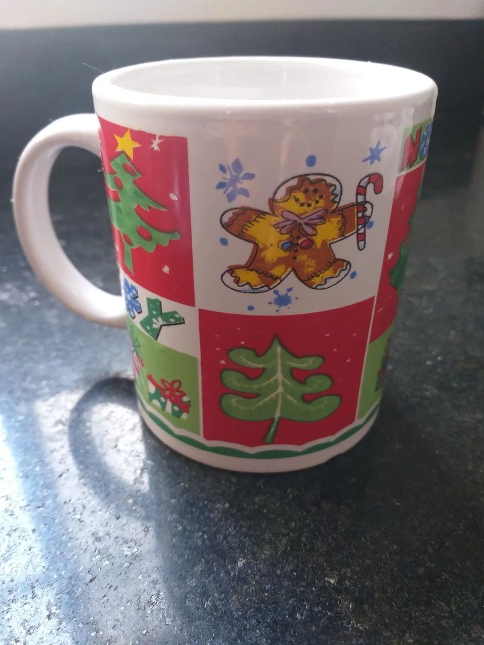 Caneca de Natal Decorada