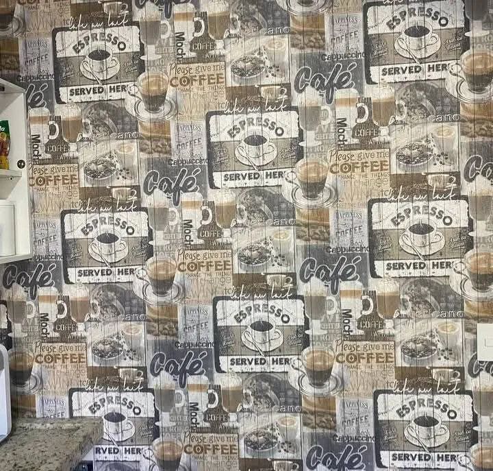 Qualquer um desses modelos por apenas $89 papéis de parede laváveis e texturizado  - Foto 5