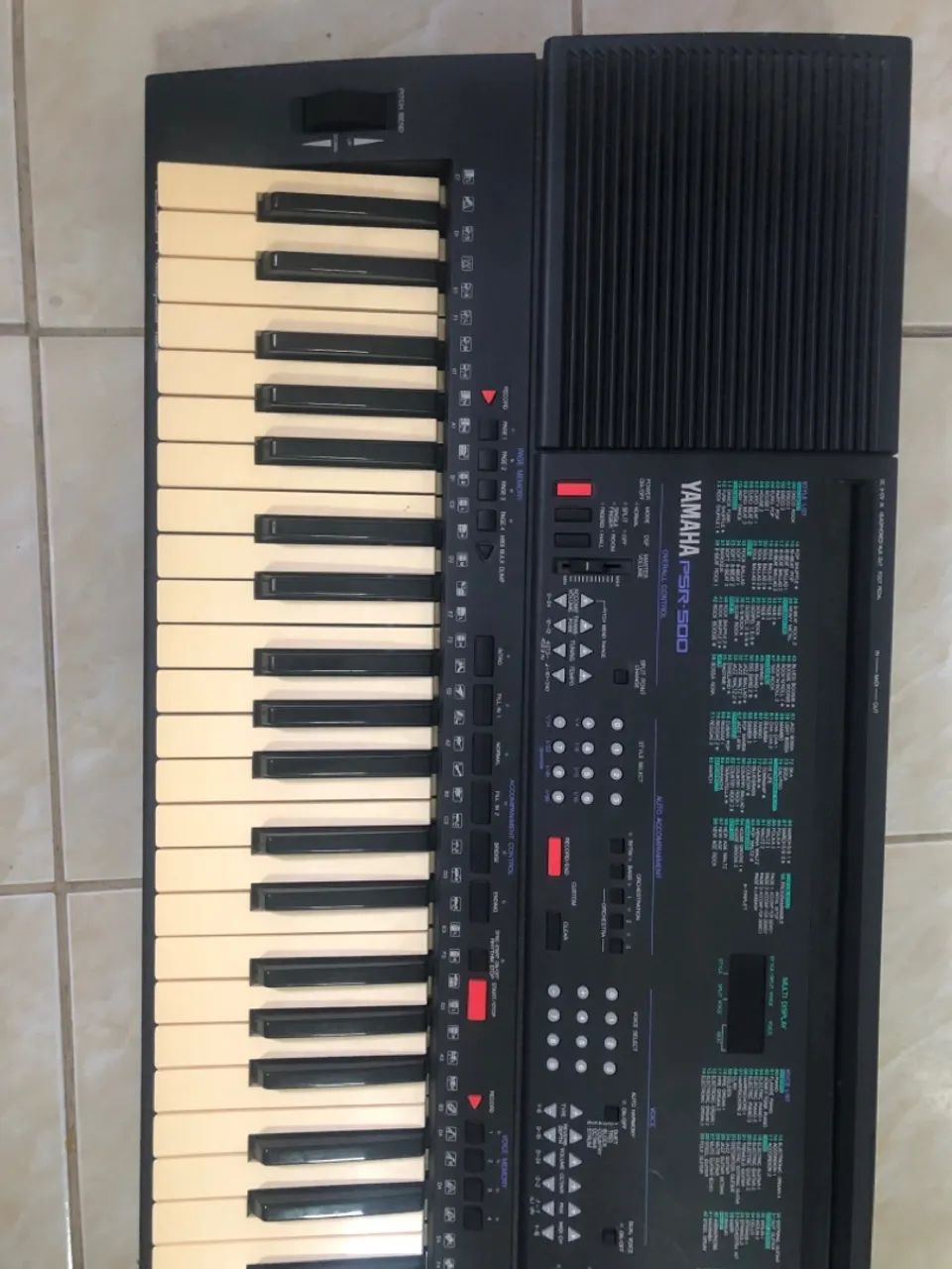 Teclado Yamaha PSR500 completo  - Foto 3