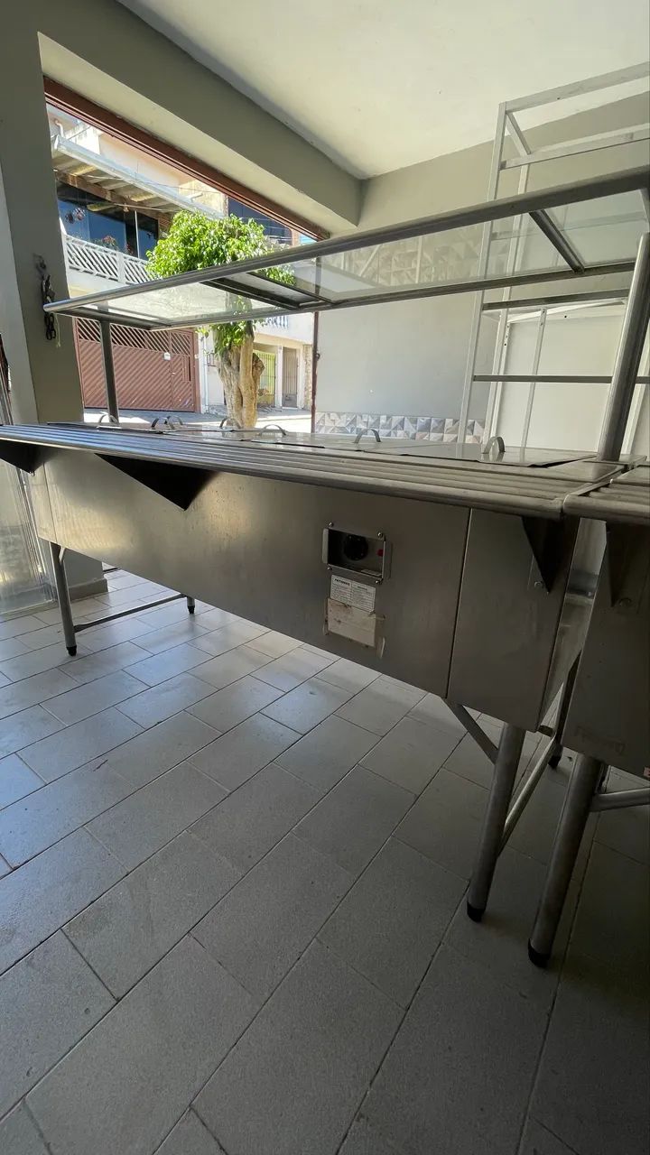 Balcão Self-Service Fritomaq - 5 Cubas Quentes + 2 Frias - Inox - Foto 3