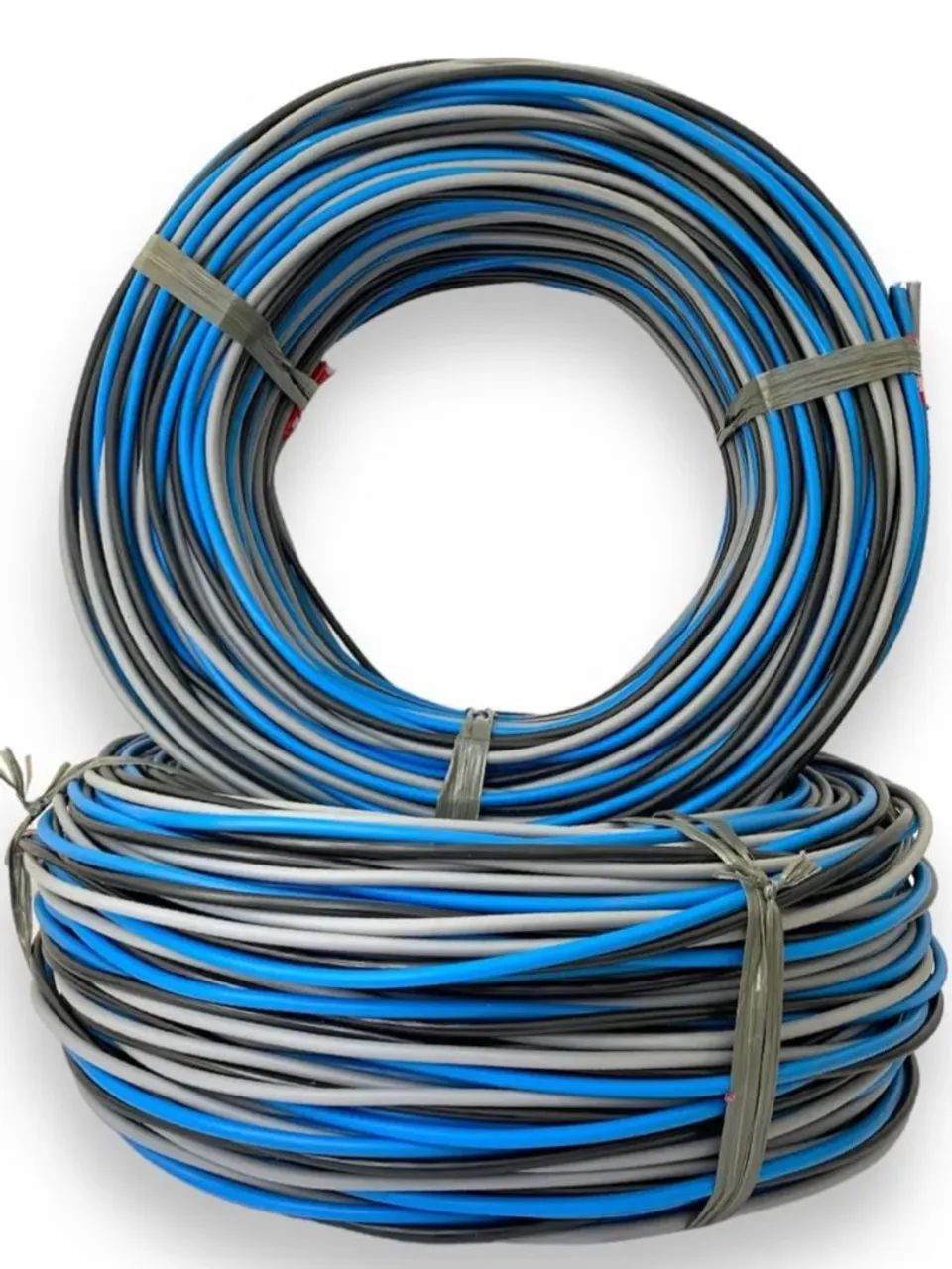 Cabo Elétrico Ramal triplex 25mm Azul, Preto e Cinza