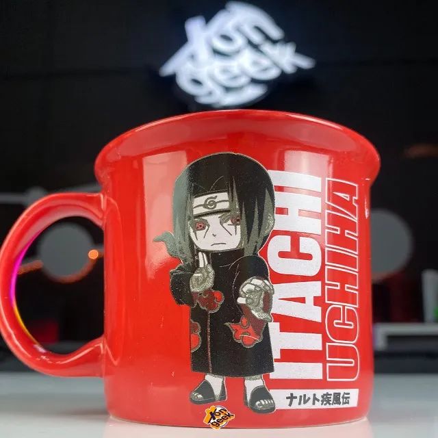 Caneca Camp Itachi Chibi Naruto Shippuden | Ótimo Presente Para Seu Filho! - Colecionável 