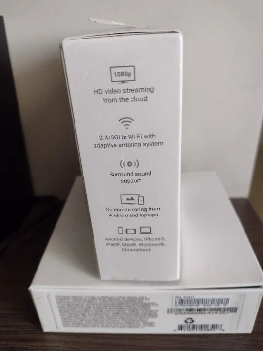  Chromecast 1080p - streaming - 2.4/5 Ghz - surround - screen mirroring - Google