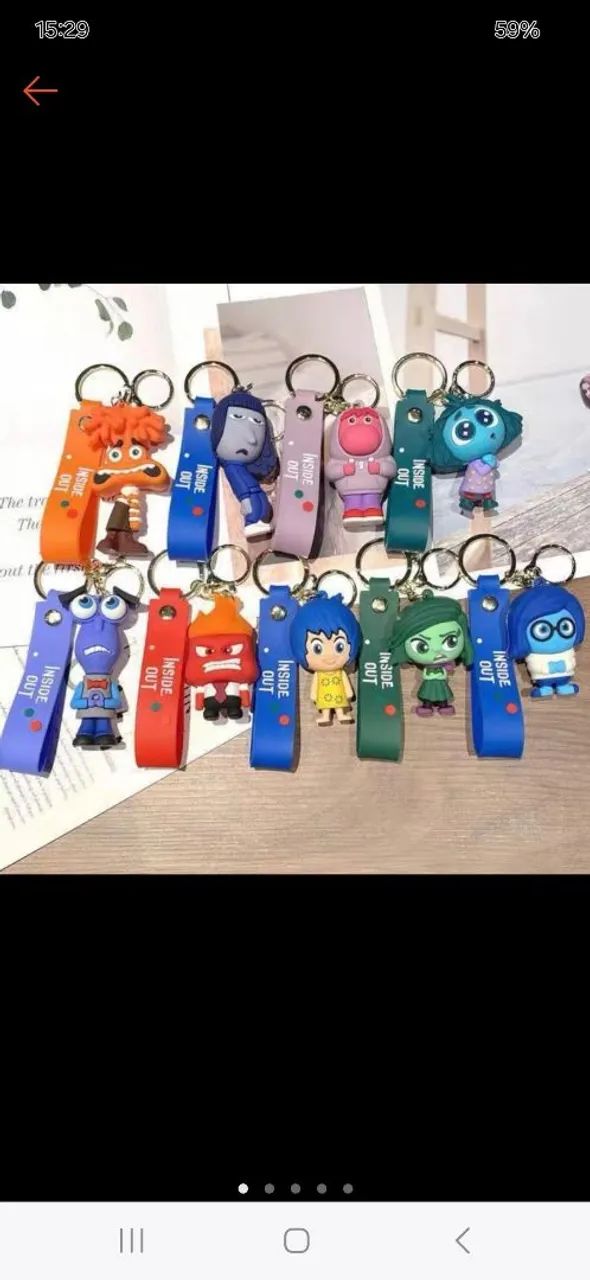 Chaveiros de personagens famosos64661830086914122