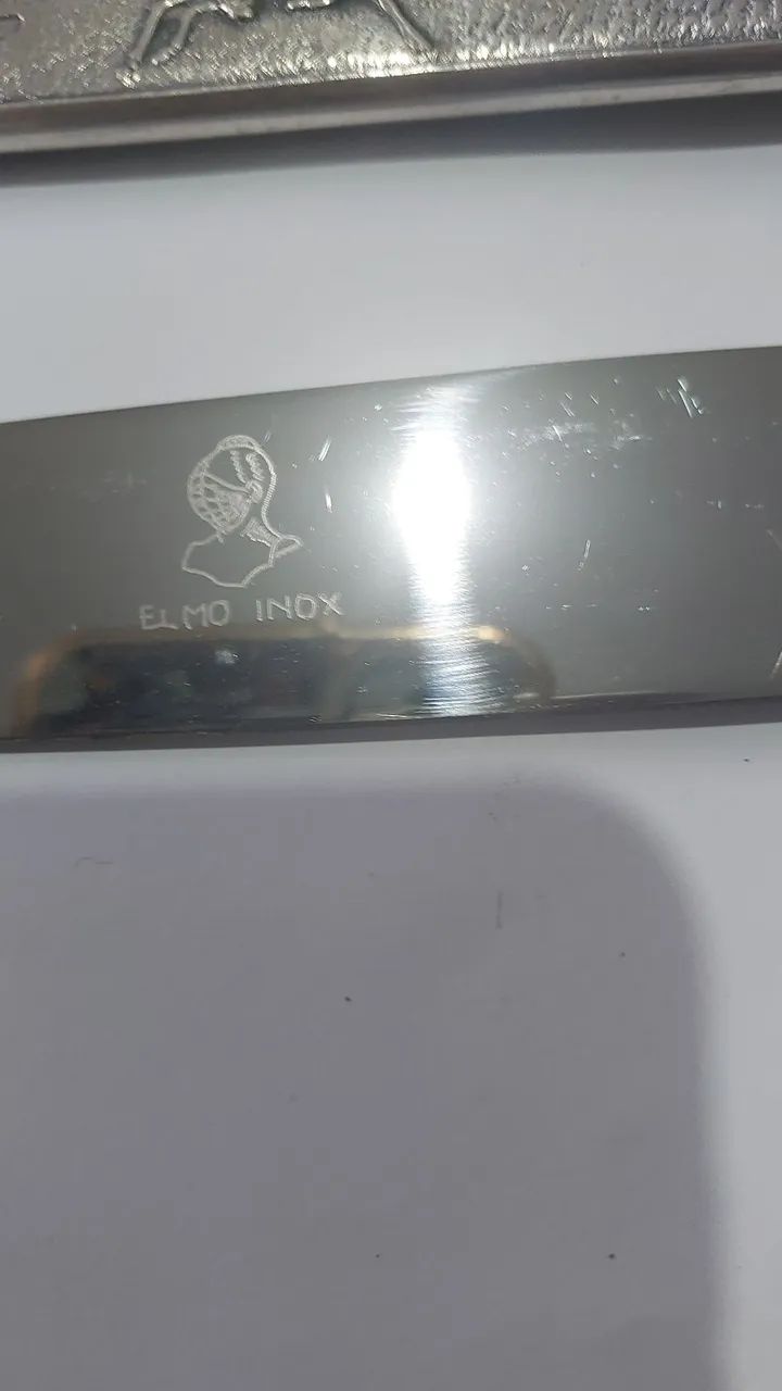 Punhal antigo elmo sem uso 29 centimetros  - Foto 2