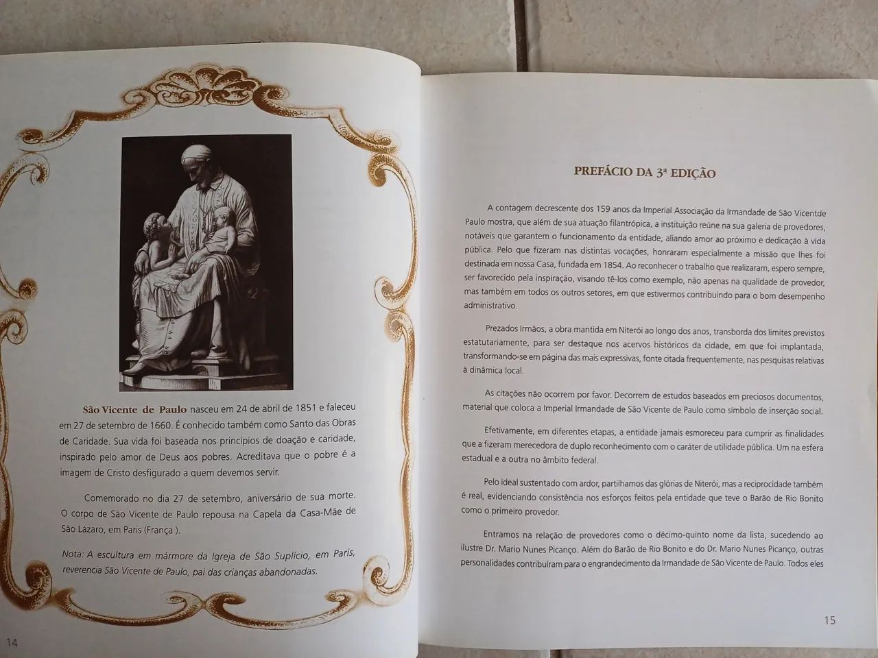 Livro Os Provedores da Irmandade de São Vicente de Paulo - Foto 4