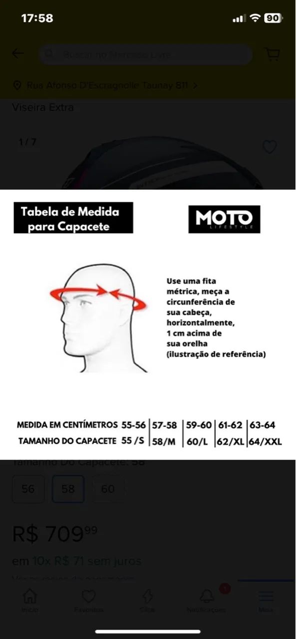 Capacete X11 REVO Preto e Rosa - Foto 5