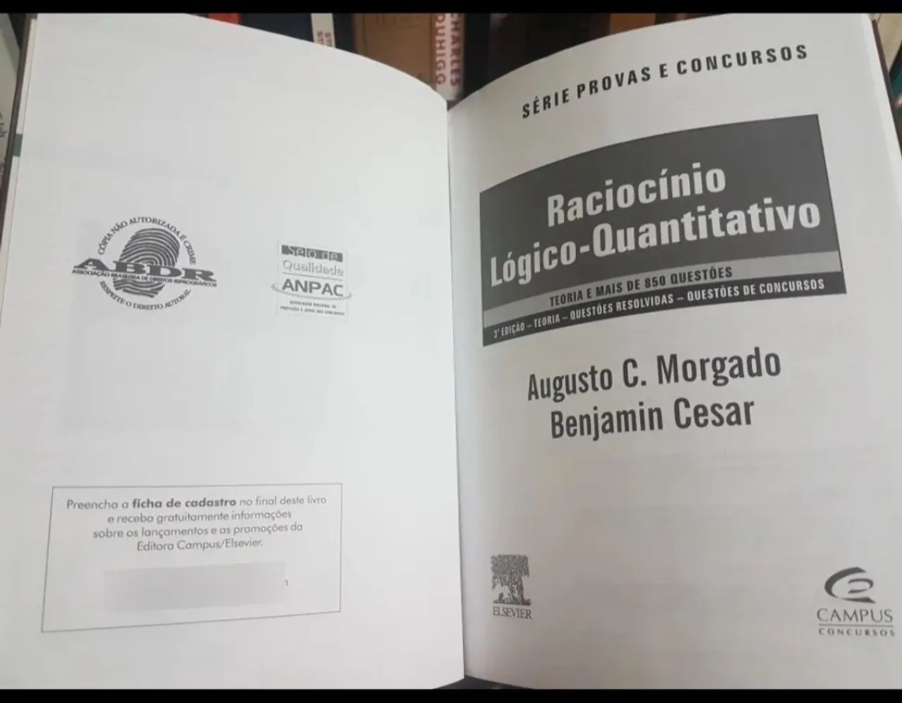 Livro Raciocínio Lógico-Quantitativo - Preparação para concursos - Foto 5