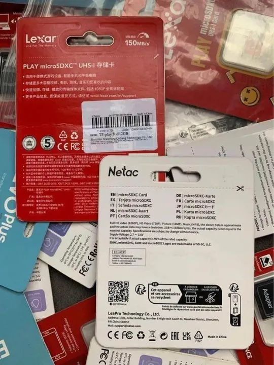 Cartão de memória Micro SDxc Lexar / Netac 512gb Original Nintendo Switch e Steam deck - Foto 4