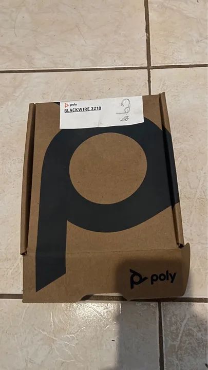 Fone de Ouvido Poly Blackwire 3210