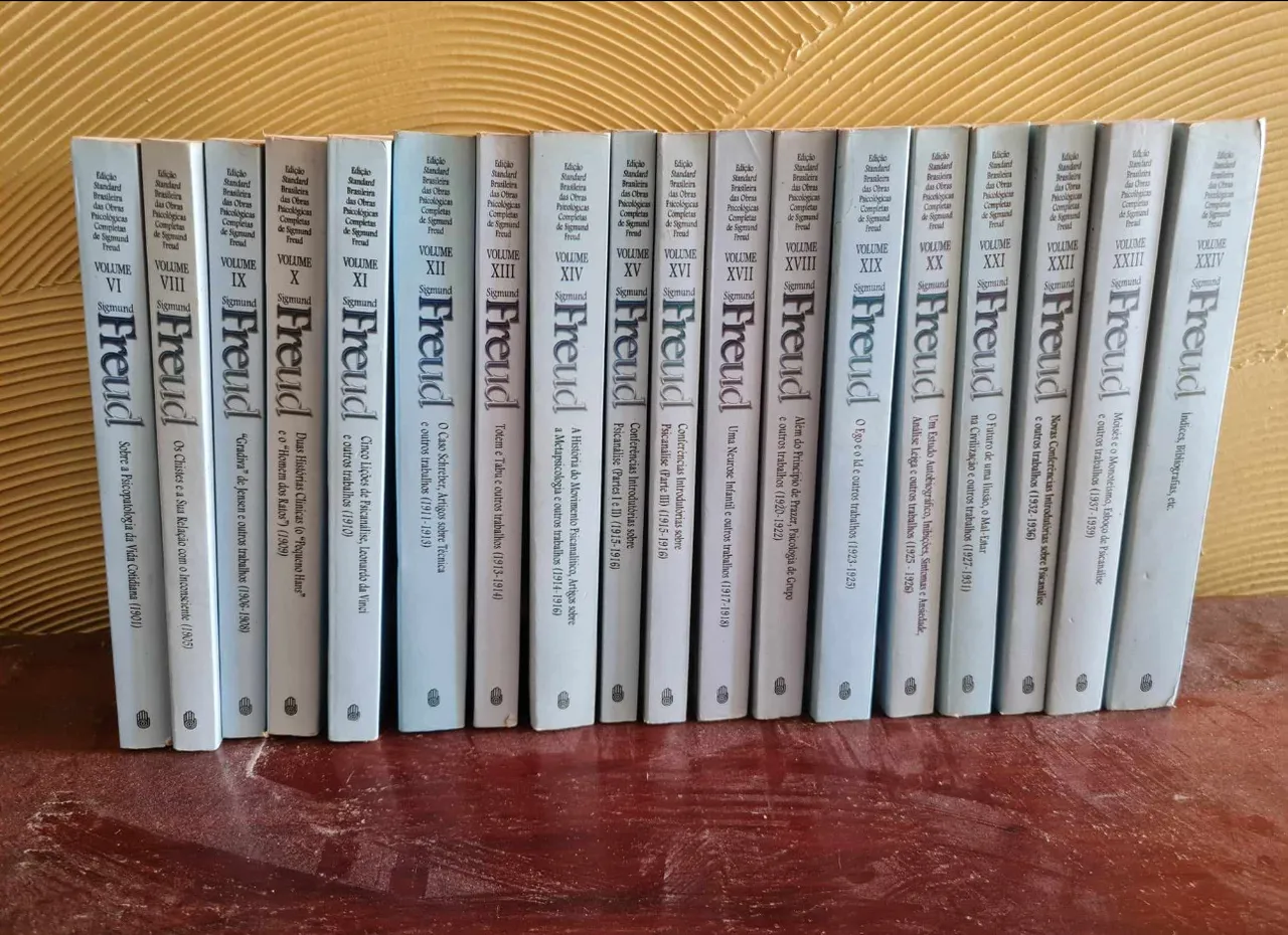 18 livros Psicológicas de Freud