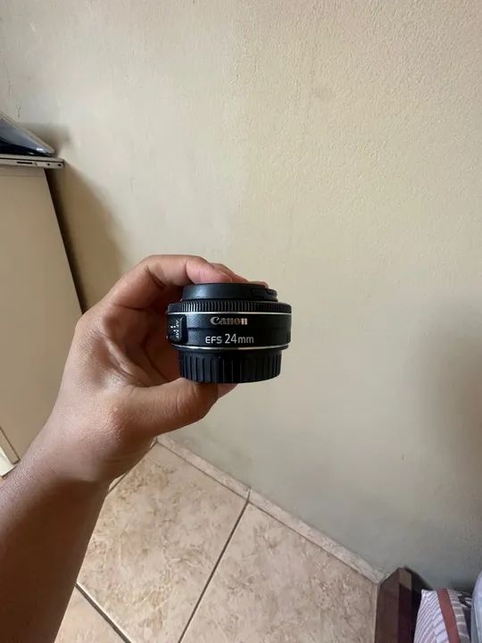 Lente Canon 24mm 2.8 usada  - Foto 2