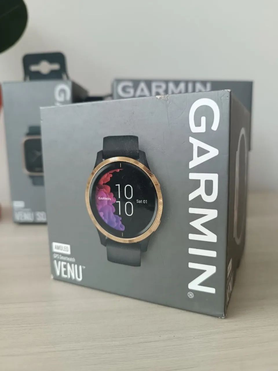Garmin VENU AMOLED Music - GPS Smartwatch Elegância e Tecnologia em Cada Detalhe - Foto 3