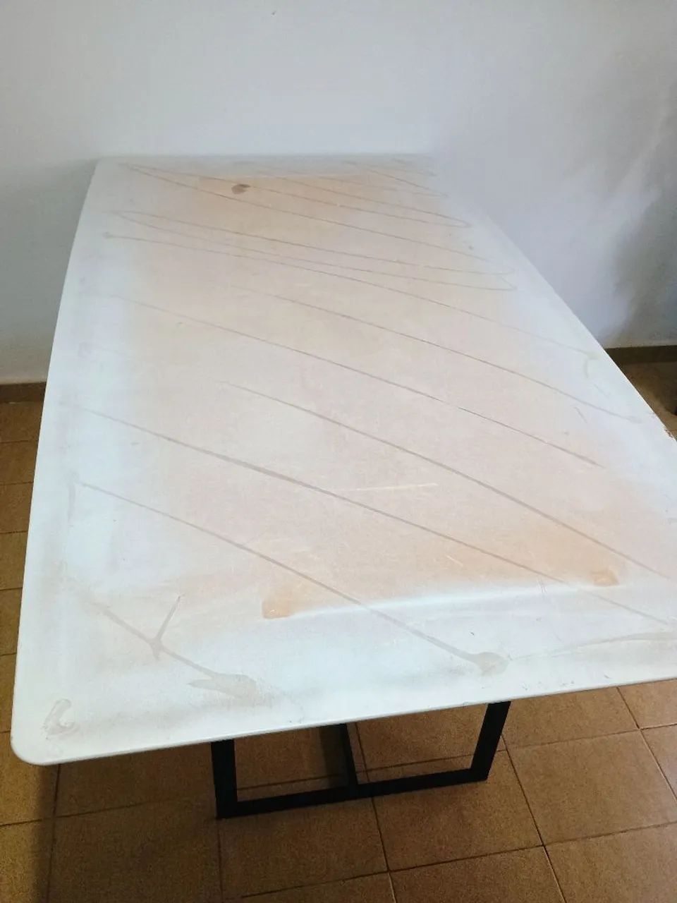 Mesa de jantar sem tampa de vidro - Foto 3