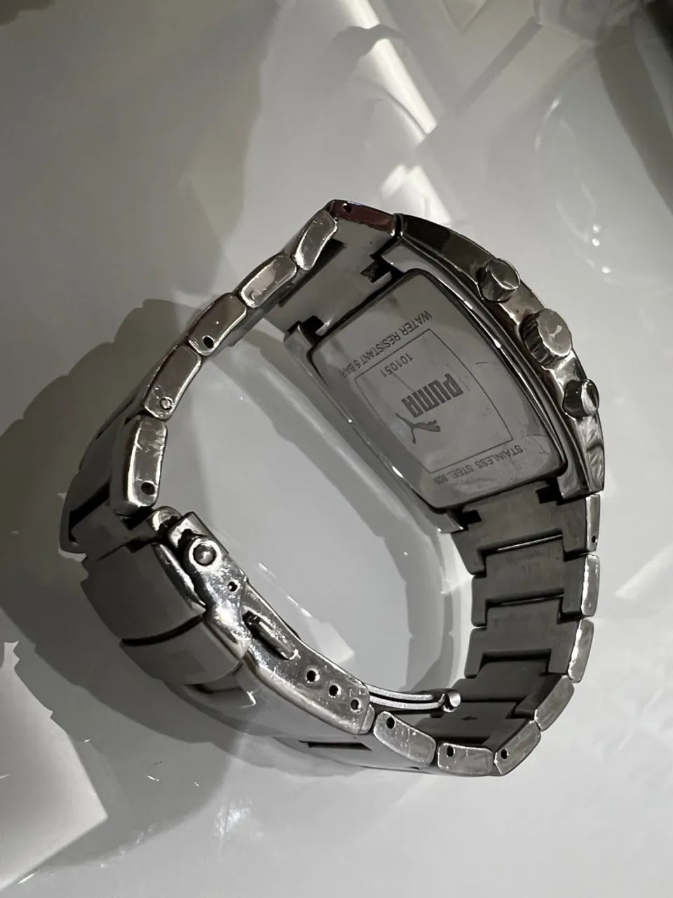 Relógio Puma Original Caixa e Pulseira em Aço - Foto 2
