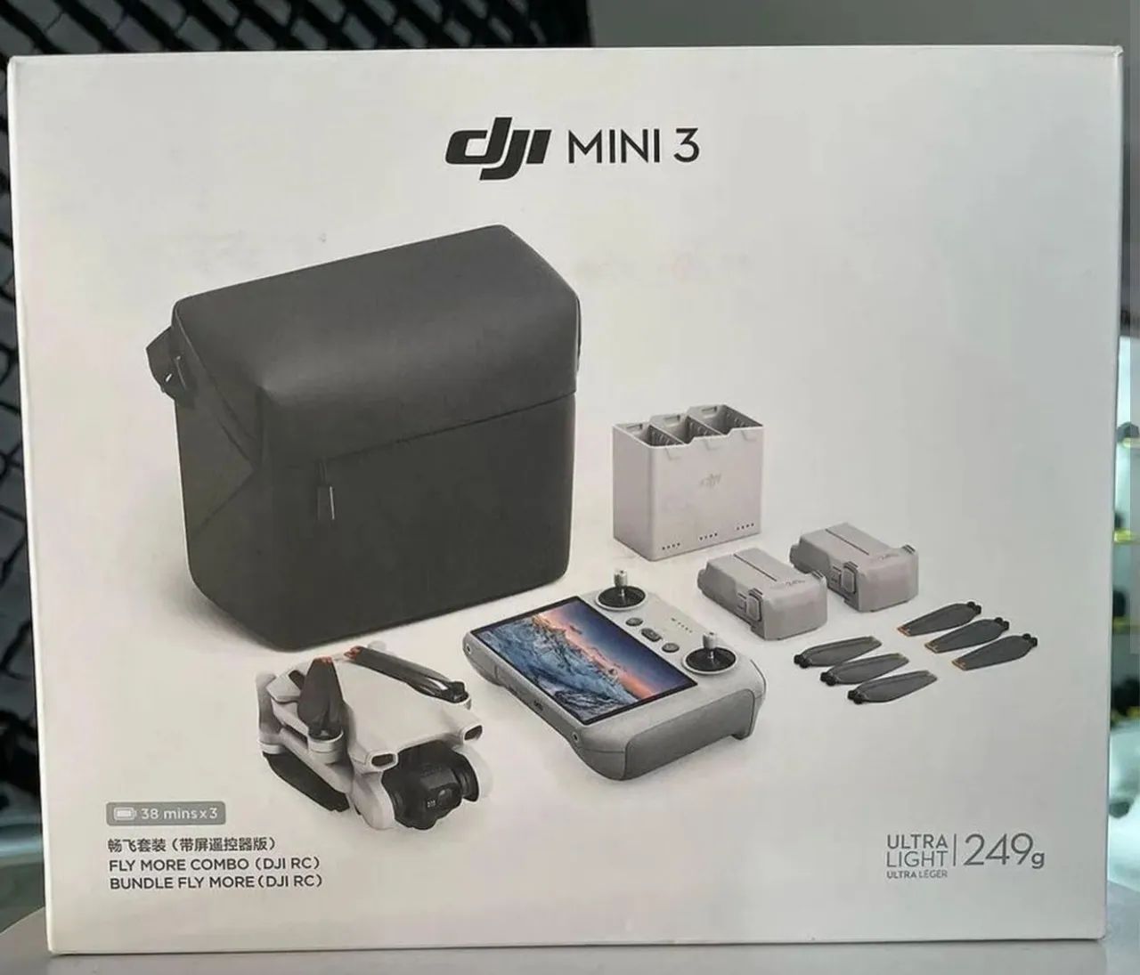DJI Mini 3 Fly More Combo - Novo
