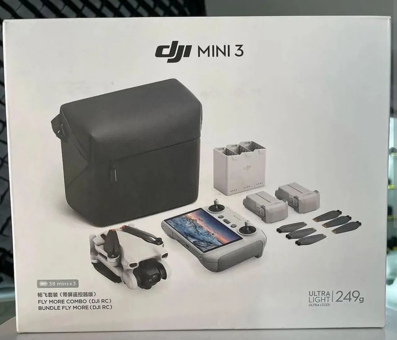 DJI Mini 3 Fly More Combo - Novo