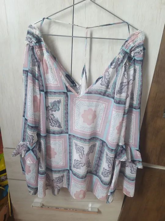 Blusa feminina estampada