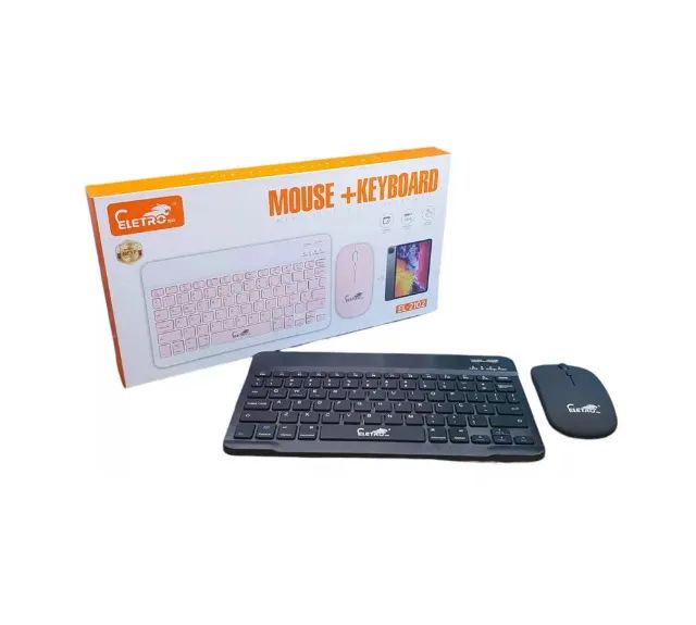 Kit Teclado + Mouse Slim Sem Fio  Bluetooth - Foto 4