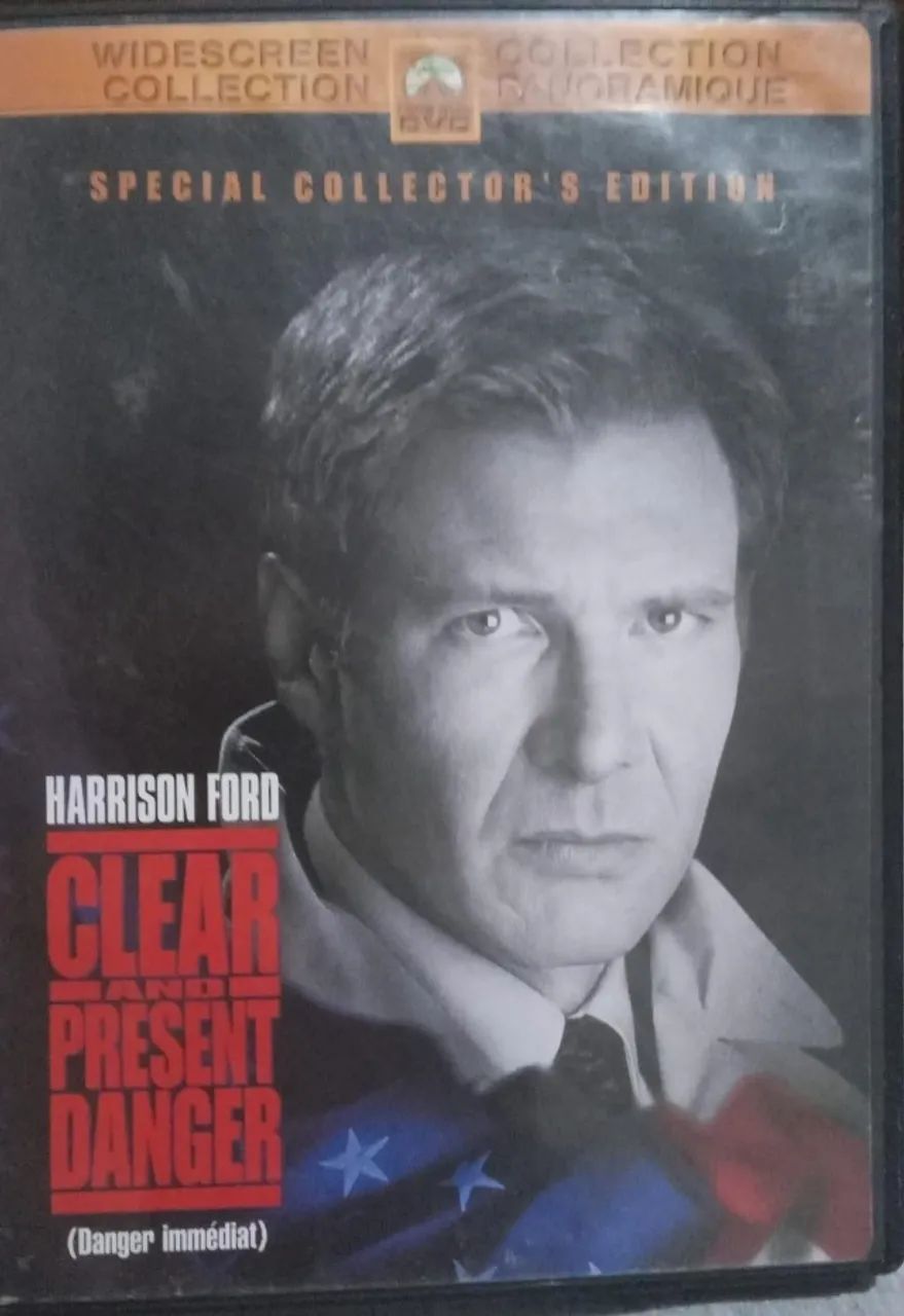 Combo Harrison Ford - Patriot Games and Clear and present danger - Inglês