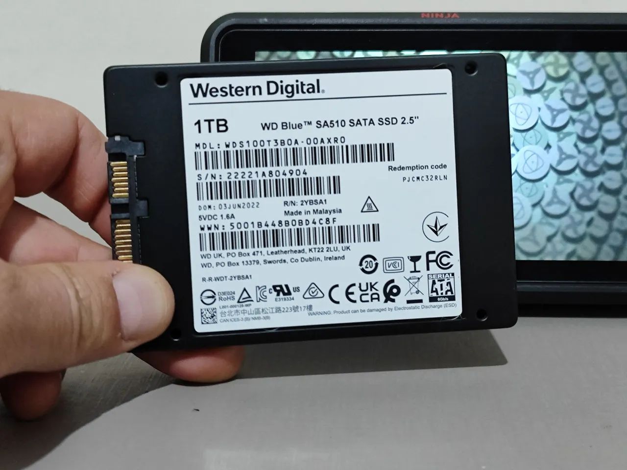 Monitor ATOMOS NINJA V 5 polegadas + 2 SSD 1TB + CASE - Foto 3