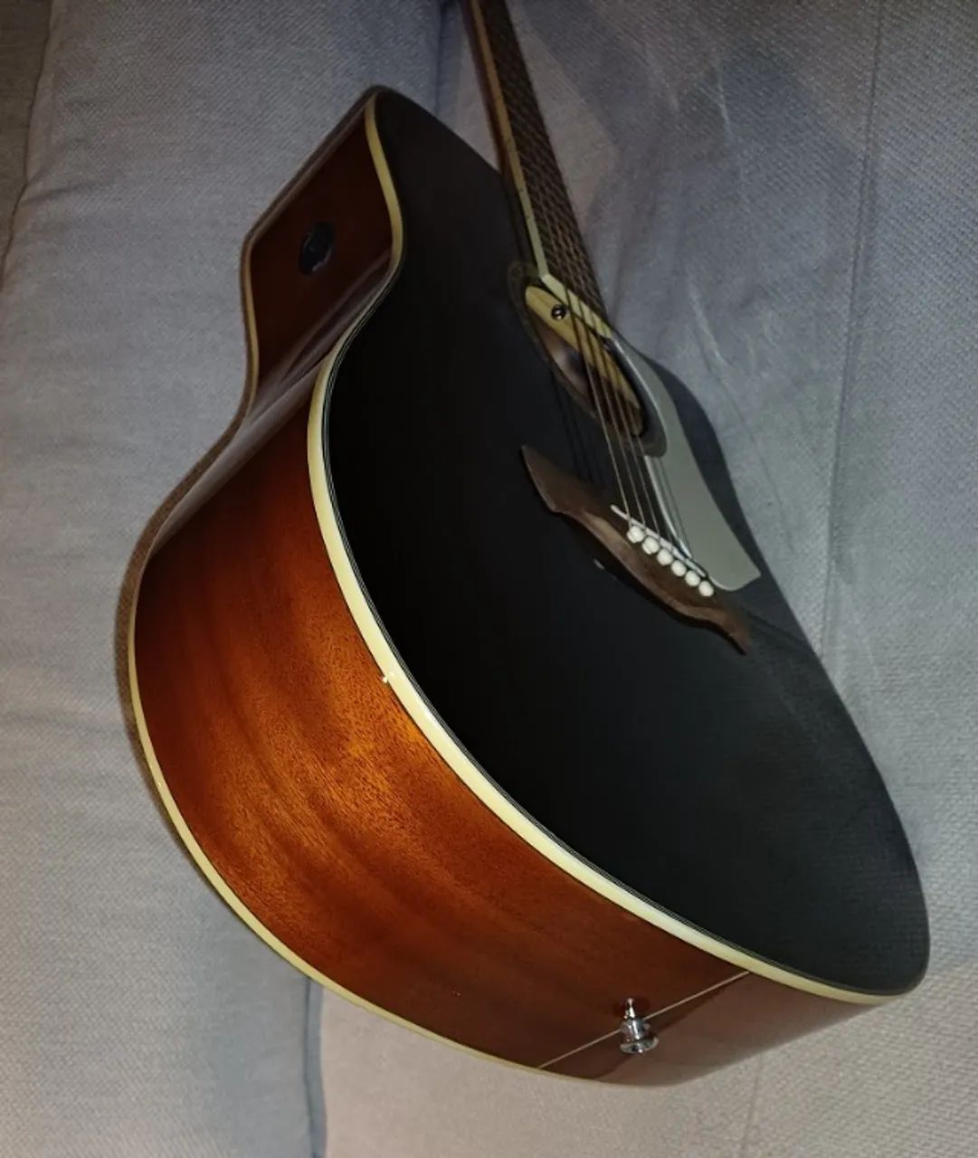 Violão de aço Tagima Swell - Preto c/ Escudo - novo - - Foto 3