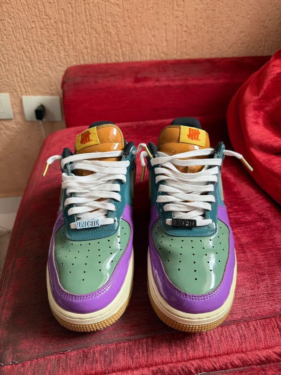 Nike Air Force 1 X Undefeated Multicolor - Foto 3