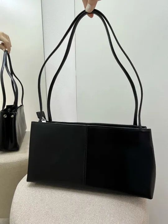 Bolsa baguete preta