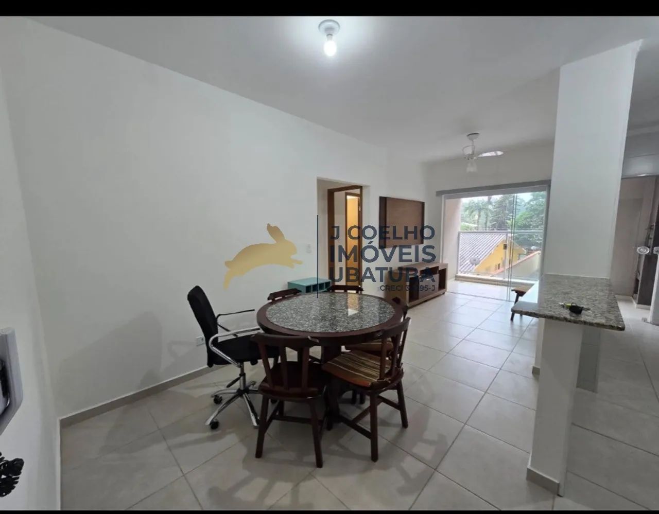Apartamento com varanda gourmet e piscina para venda no bairro Itaguá em Ubatuba, SP. - Foto 2