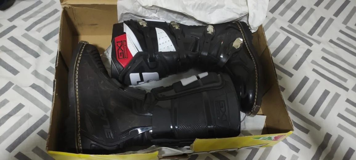 Bota Gaerne de trilha GX1, Articulada - NOVA usada apenas 1 vez - Foto 3