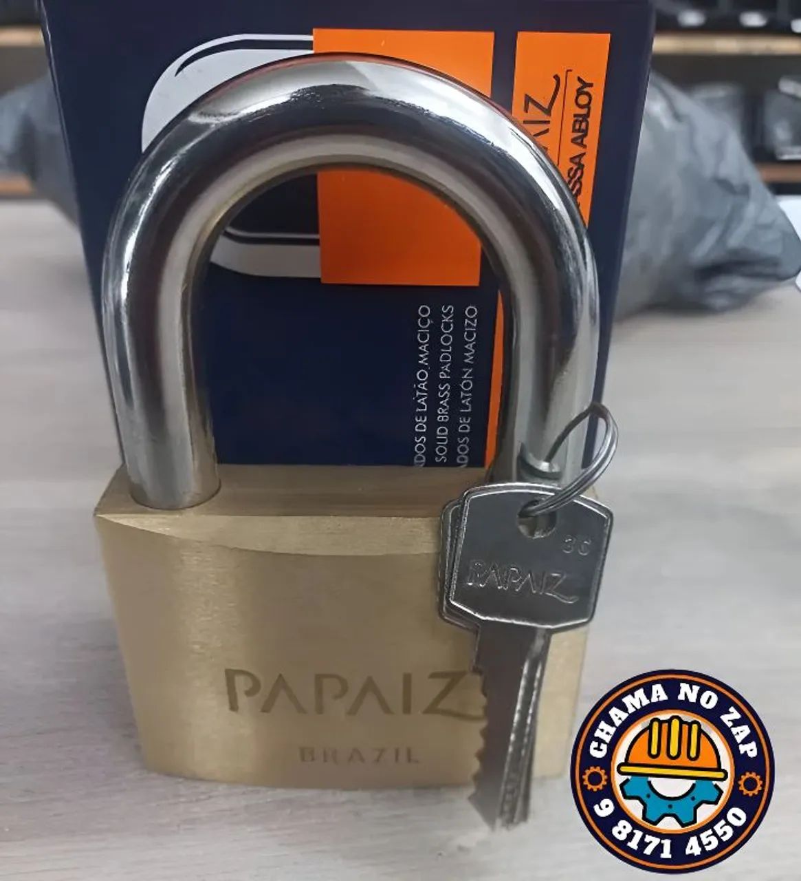 Cadeado Papaiz 45mm