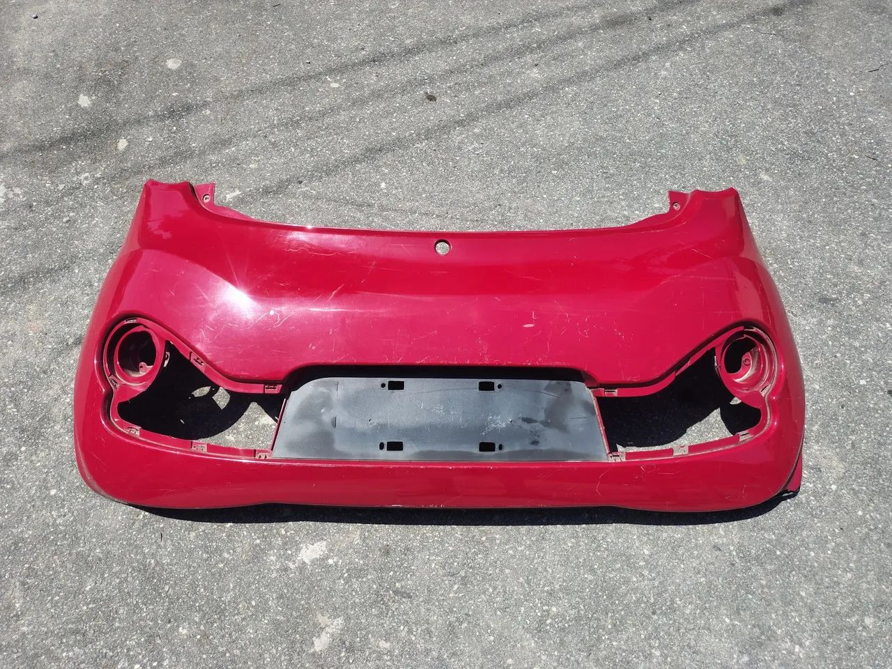 Para-choque traseiro Cherry QQ 2016 a 2019 original c detalhe 