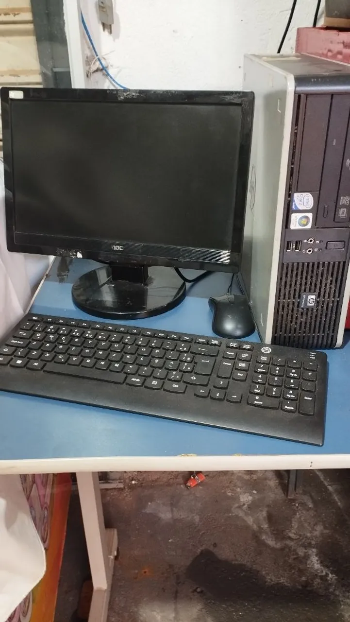 Computador HP Completo - Ideal para uso geral