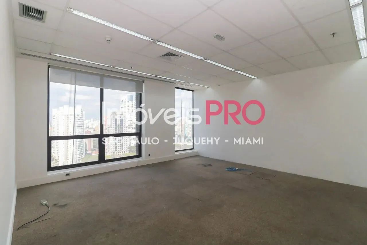 Laje comercial 176m² em edifício classe A - Cidade Jardim