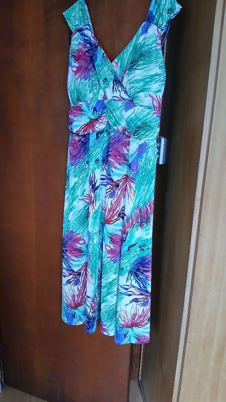 Vestido estampado floral