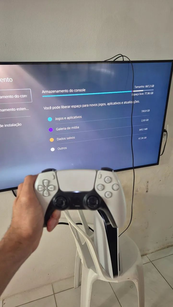Vendo Playstation 5 ps5 fat mídia física  - Foto 4